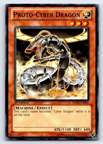 Proto cyber dragon sdcr en005 - dragon, sdcr-en005