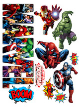 Avengers marvel edible cake - ,