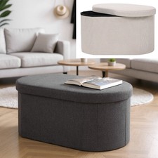 Folding Ottoman Storage Box
