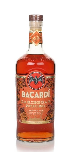 Bacardi caribbean spiced rum - bacardi,