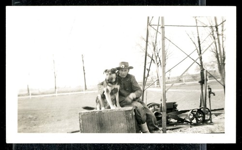 Vintage photo woman - woman, denim