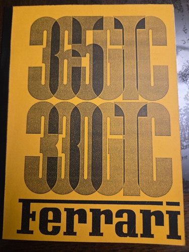 Ferrari owner manual - ferrari, gtc