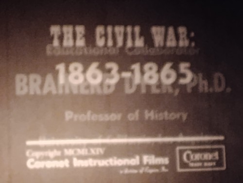The civil war 1863 - the, 1863-1865,