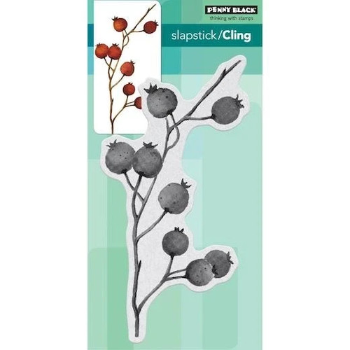 Penny black cling rubber - cling,