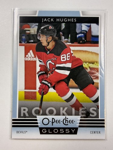 Jack hughes glossy rookies - jack,