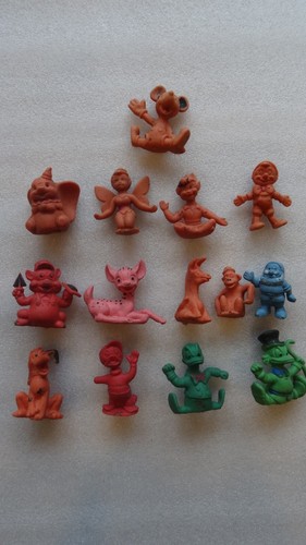 Disney erasers collectables - disney,