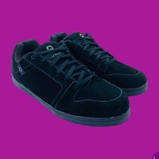 AIRWALK Junior Brock Skate Trainers, Suede Detail, Black, UK 3 | EU 38 | US 4