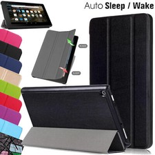 Magnetic Leather Stand Case