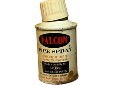 vintage FALCON PIPE SPRAY tin pressurised pipe cleaner for falcon & ALCO smoking