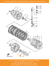 YAMAHA Washer, Plate