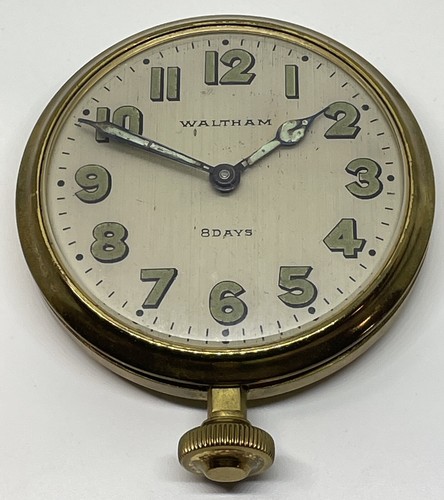Waltham day clock circa - clock,