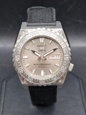 Seiko 5 Sports SNZD69K1 WR100M 7S36-02B0 Mens 23 Jewels Automatic Hardlex Watch