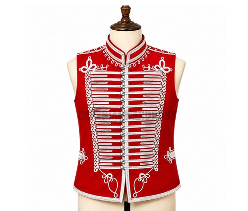 Red napoleonic hussar - vest,