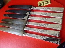 6 Vintage Silver Plated Dinner