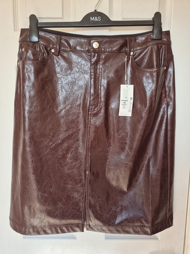 Bnwt oxblood brown - m&s,