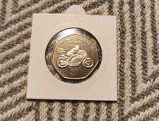ISLE OF MAN TT 2011 50p  50yrs