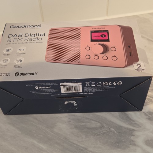 Goodmans dab digital - dab/fm, radio
