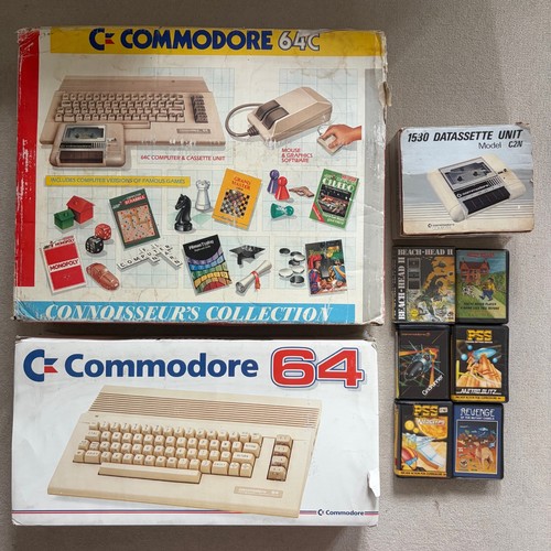 Vintage commodore 64c computer - vintage,