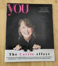 YOU MAGAZINE,  SISSY SPACEK, CARRIE, DIE MY LOVE, 16 NOVEMBER 2025, Mail Sunday