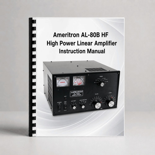Ameritron 80b instruction - al-80b,