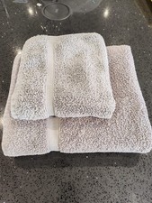 Grey Bath Sheet And Hand Towel..#2