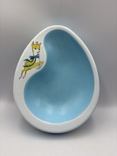 Vintage 1970s Babycham Melamine Kidney Shaped Ashtray Retro Display Prop Rare