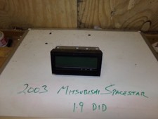 Mitsubishi Spacestar Clock Multi Display