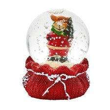 Christmas Snow Globe Santa