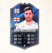 Personalised Football Card