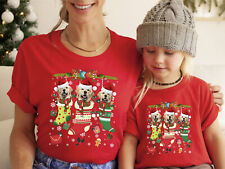 Xmas TShirt Golden Retriever Xmas Shirt Christmas T-Shirt Xmas T Shirt Stocking