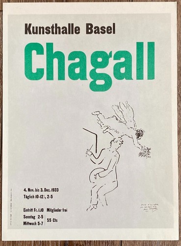 Marc chagall original mourlot - chagall,