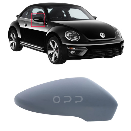 Door wing mirror - mirror, cap