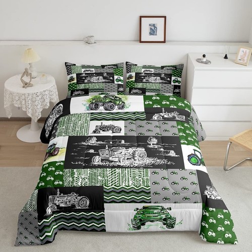 Tractor bedding set - tractor,