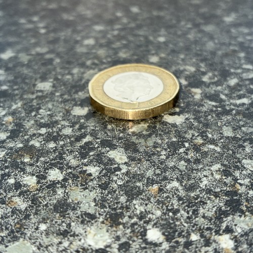 Leftie one pound coin - ‘leftie’,