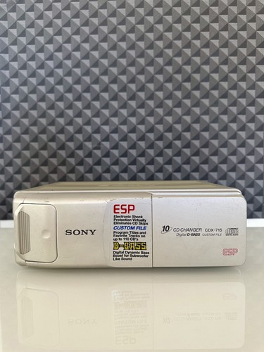 Sony cdx 715 disc - sony,