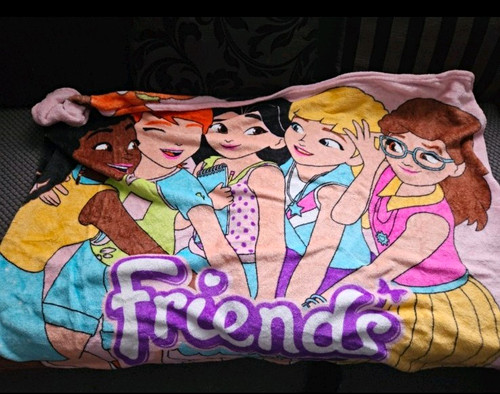 Lego friends blanket - lego,