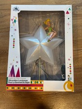 Disney Tinkerbell Light Up Tree Topper Small Scratch on Back Works