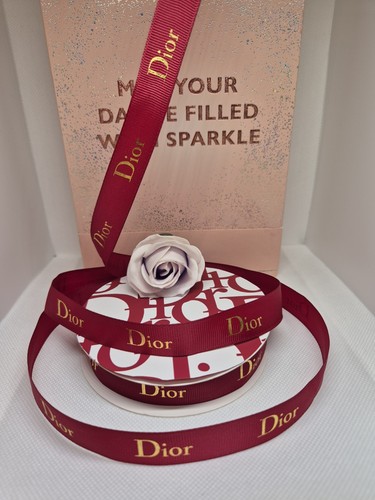 Red gold ribbon dior - red, &