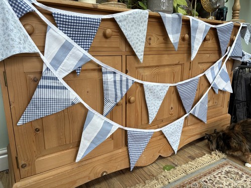 10m blue bunting - blue,