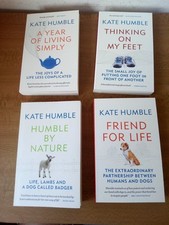 Kate Humble Collection 4 Book Set: Thinking on my Feet By Nature Friend Life NEW