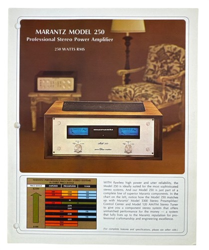 Marantz model 250 professional - marantz,