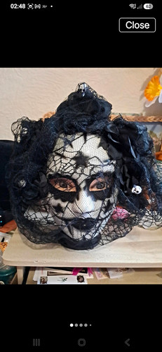 Full face halloween mask - full,