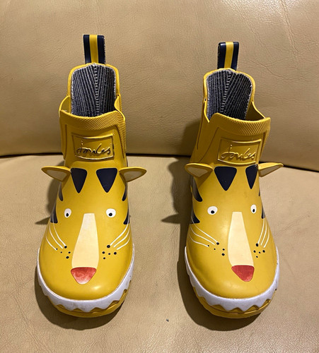 Joules wellibob yellow tiger - joules,