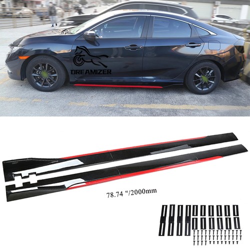 Car side skirt - side, extension