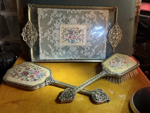 Vintage petit point - point, dressing