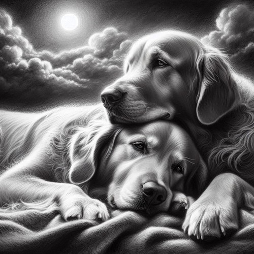 Golden retriever cross - retriever,