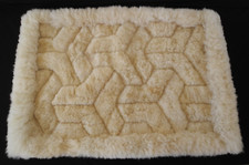 VTG 1990s FLUFFY CREAMY WHITE