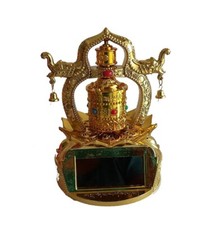 Solar energy prayer wheel feng - prayer,