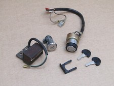 Suzuki GP 125 1983 28,798 miles seat lock, ignition switch and key (10160)