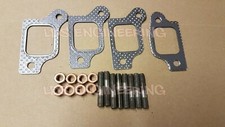 Ford 2.0 8v SOHC Pinto exhaust manifold gasket (Big Bore) + Stud & Nut set